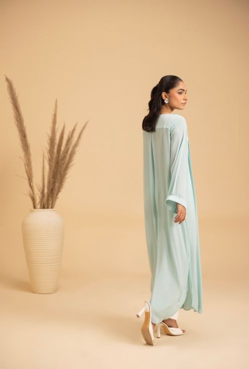 Aqua Pleats Set