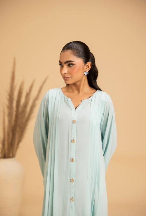 Aqua Pleats Set