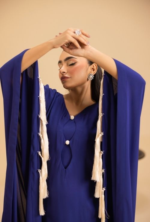 Royal Blue Kaftan
