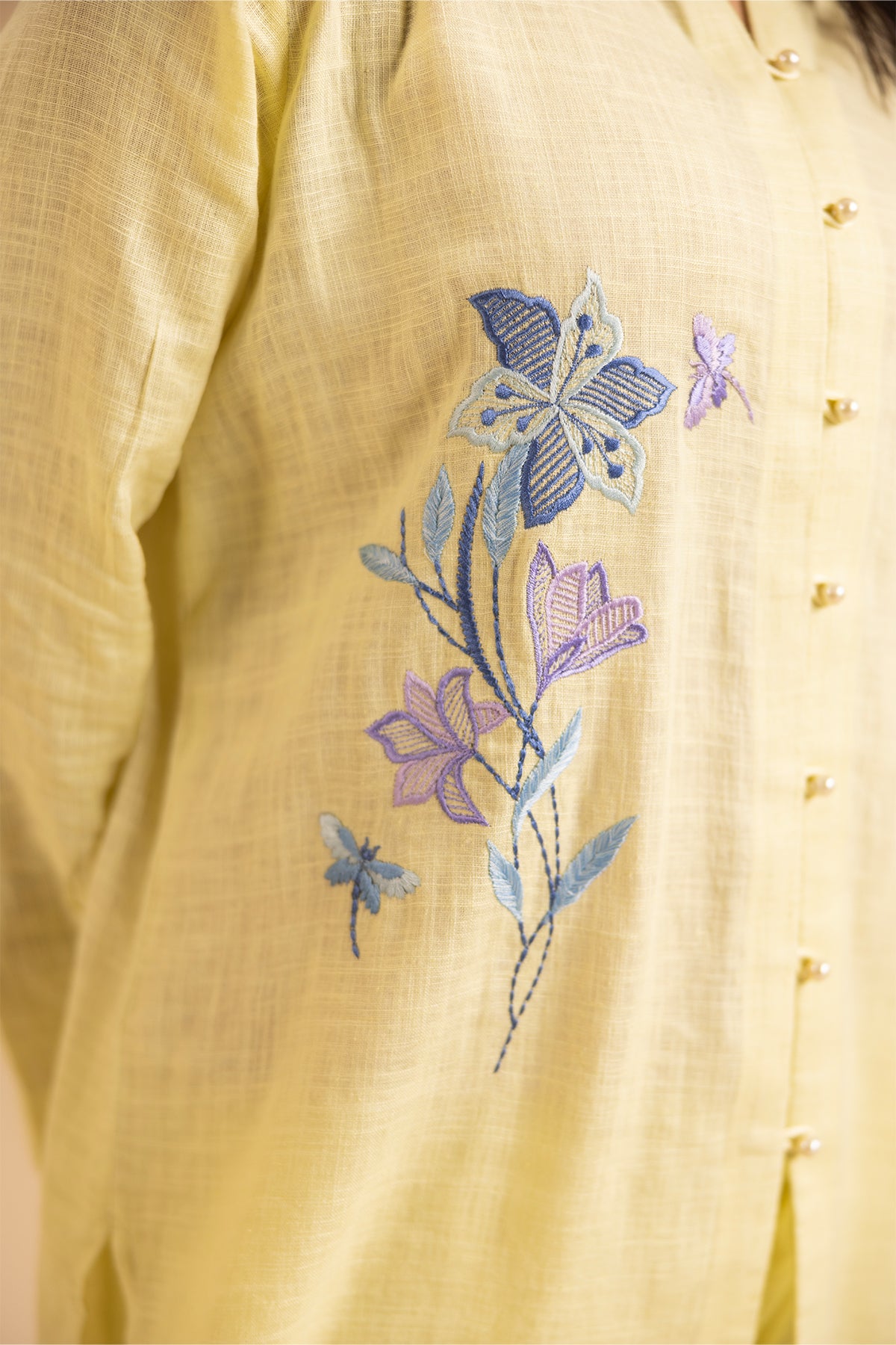 Butter Yellow tunic