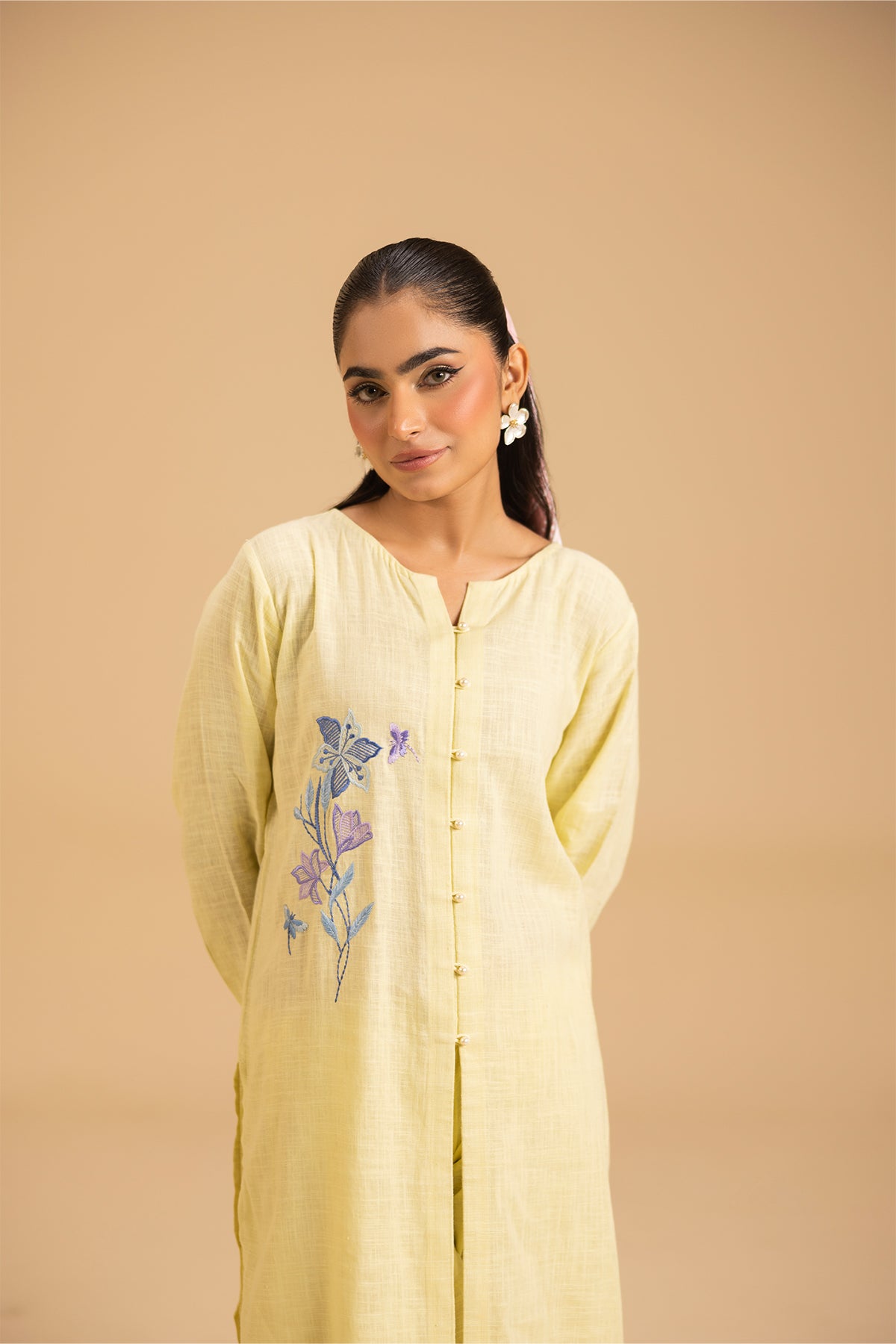 Butter Yellow tunic