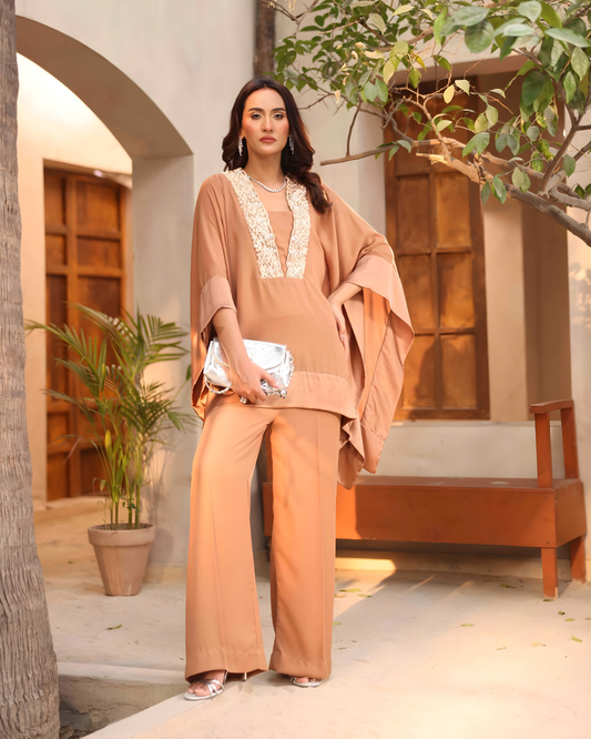 Mocha Mousse Kaftan